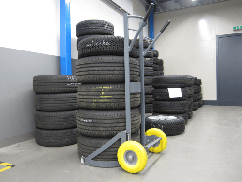 Gaither Vozík na pneumatiky s patentovaným úchytným systémem- Winntec